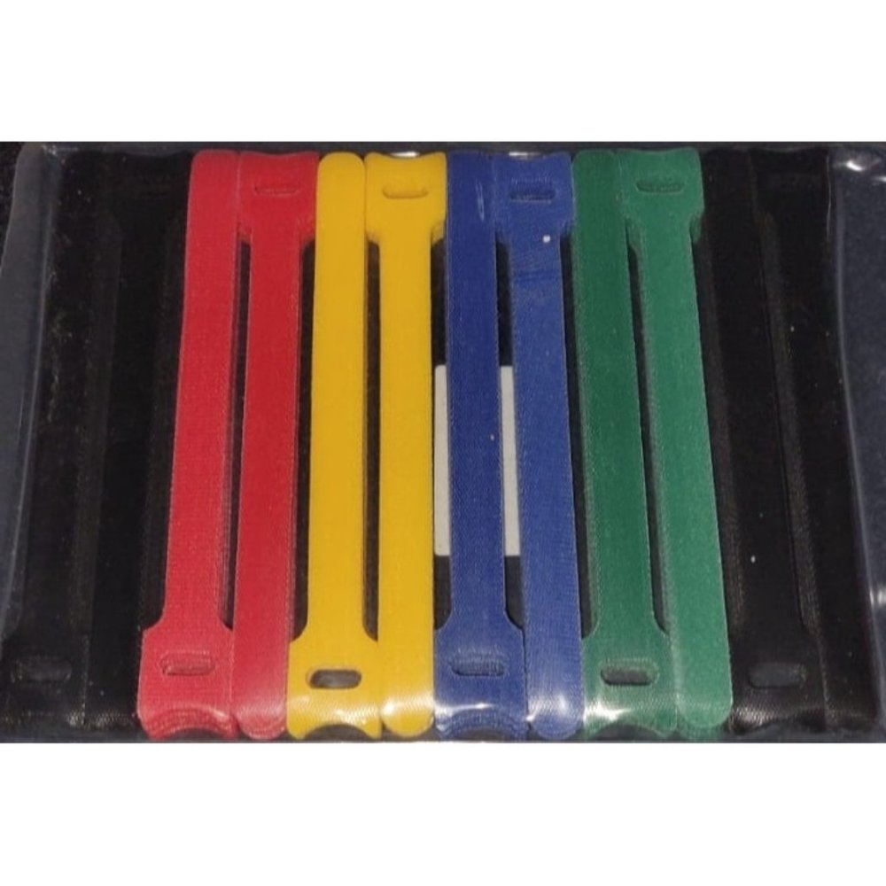 120PCS Reusable Fastening Cable Ties, Adjustable 6-Inch Cord Organizer Ties